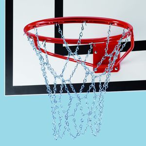 red para canasta de baloncesto de acero galvanizado