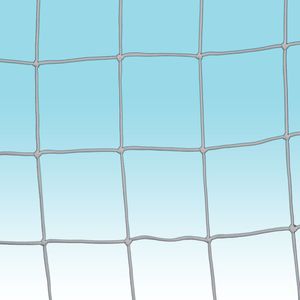 red de fútbol de polietileno