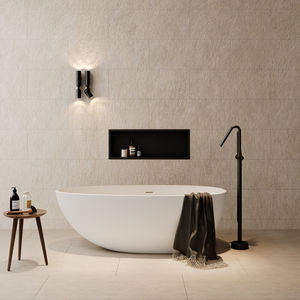 bañera ovalada