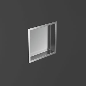 nicho de pared de acero inoxidable