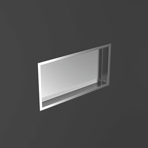 nicho de pared de acero inoxidable