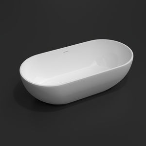 bañera ovalada