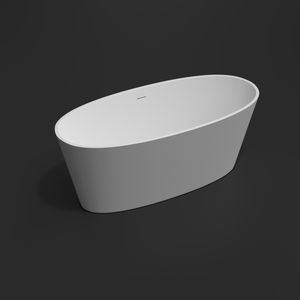 bañera ovalada