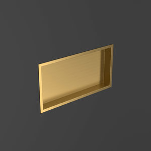 nicho de pared de acero inoxidable