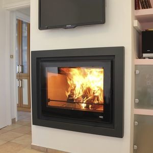 chimenea insertable de leña