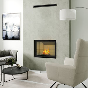 chimenea de leña