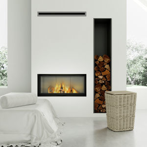 chimenea de leña