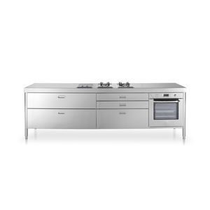 cocina con horno de gas