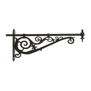 consola para poste de iluminación de hierro fundido