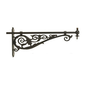 consola para poste de iluminación de hierro fundido