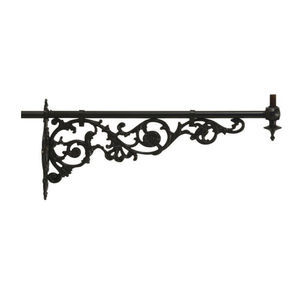 consola para poste de iluminación de hierro galvanizado