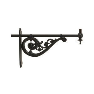 consola para poste de iluminación de hierro fundido