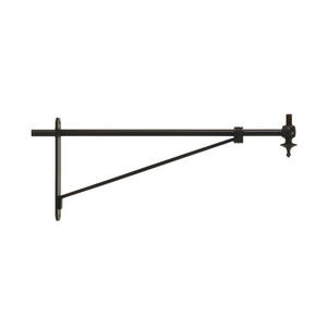 consola para poste de iluminación de hierro fundido