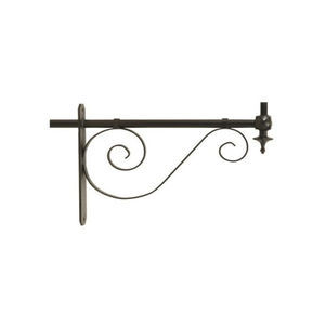 consola para poste de iluminación de hierro fundido