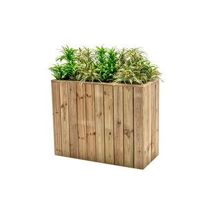 jardinera de madera
