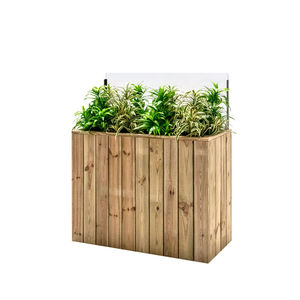 jardinera de madera