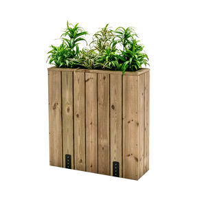 jardinera de madera