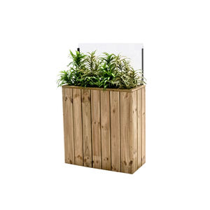 jardinera de madera