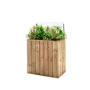 jardinera de madera