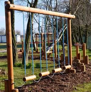 recorrido de obstáculos para parque infantil