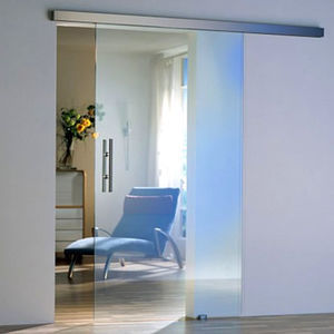 sistema corredero para puerta de cristal
