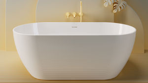 bañera ovalada