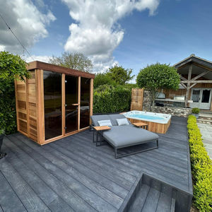 sauna para uso residencial