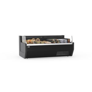 vitrina refrigerada de estantes