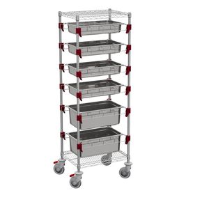 carrito para bandejas de hostelería y restauración