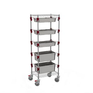 carrito para bandejas de hostelería y restauración