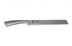 cuchillo para pan con mango de metal