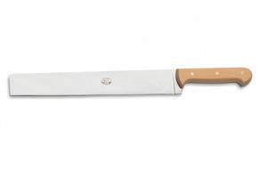 cuchillo para queso con mango de madera