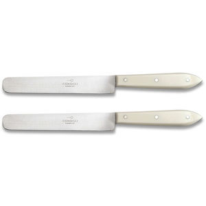 cuchillo de mesa con mango de cuerno