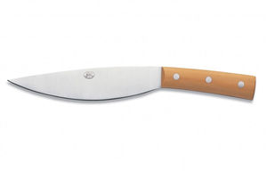 cuchillo para queso con mango de madera