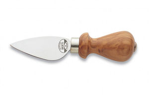 cuchillo para queso con mango de madera