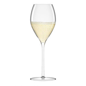 copa de cava de vidrio