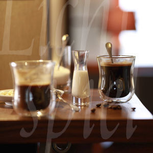 vaso de vidrio borosilicato