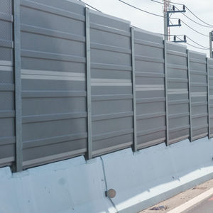 muro antirruido con paneles modulares