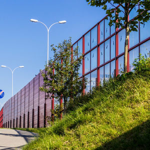 muro antirruido con paneles modulares