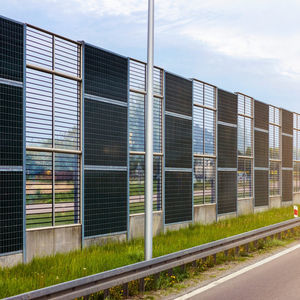 muro antirruido con paneles modulares