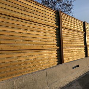 muro antirruido con paneles modulares