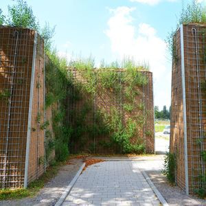 muro antirruido con paneles modulares