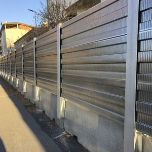 muro antirruido con paneles modulares