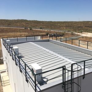 barandilla de acero galvanizado