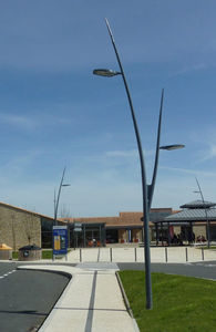 mástil de iluminación