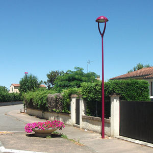 farola de aluminio fundido