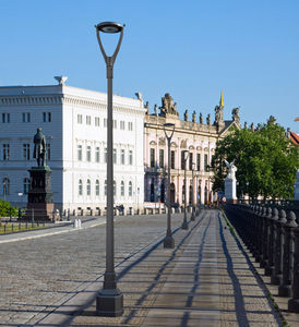 farola de aluminio fundido