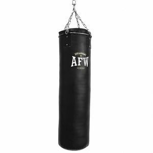 saco de boxeo de cuero