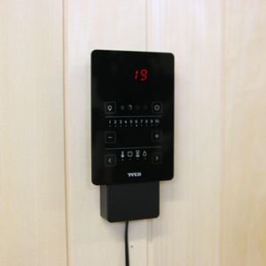 panel de control para sistema de calefacción