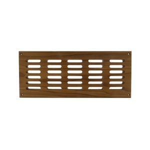 rejilla de ventilación de madera